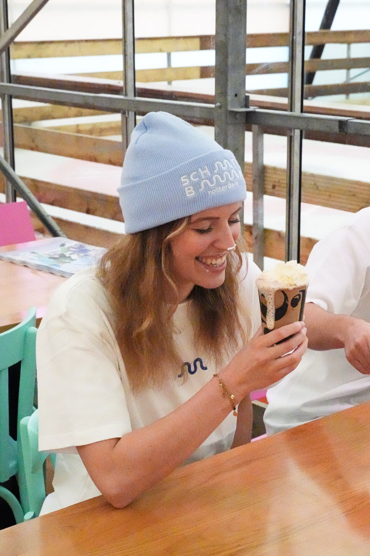 Schaatsbaan Beanie